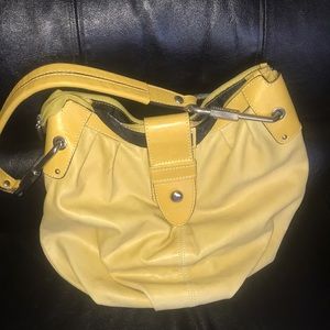 Gently Used Robert Pietri Yellow Handbag